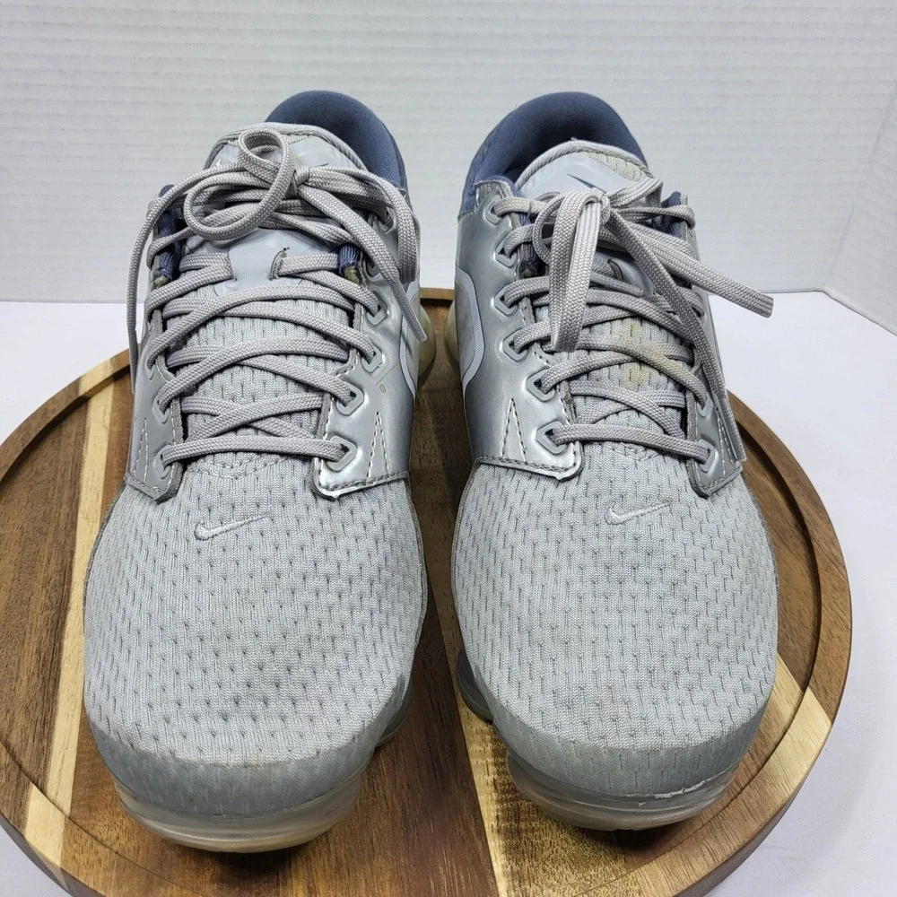 Nike Air VaporMax GS Wolf Grey Metallic Silver Youth‎ 6Y Women's 7.5 917963-006